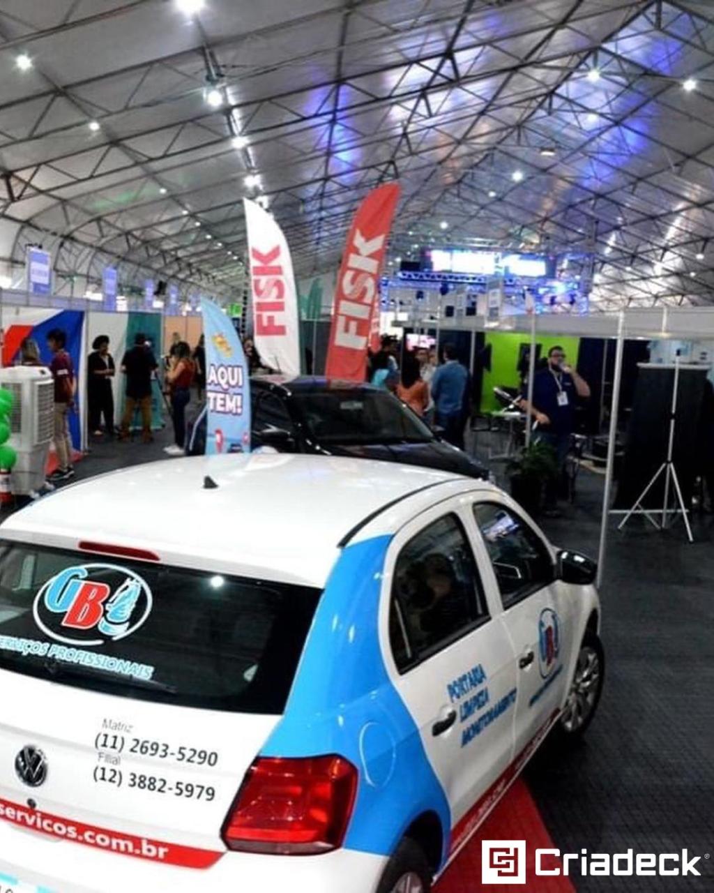 Feira Empreenda Caraguatatuba 2022: Criadeck Reforça Segurança Com Piso Plástico Pixel.